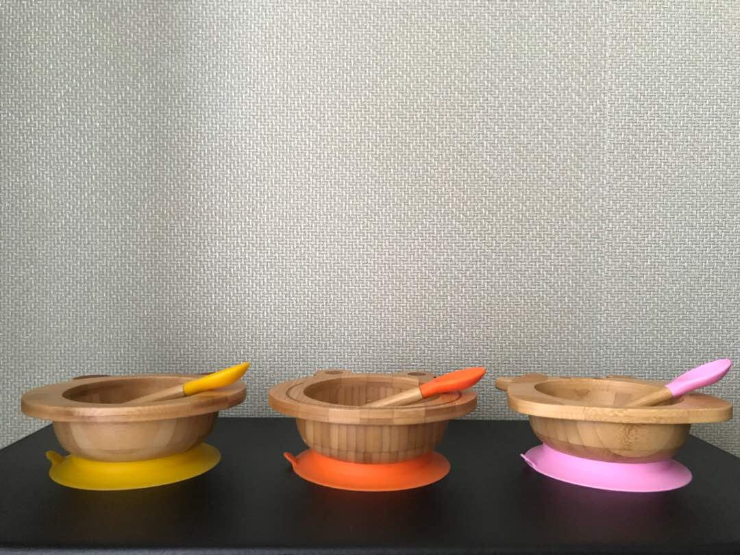 Organic Bamboo Bowl Mama Bear