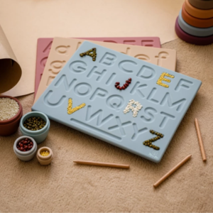Mama Bear Alphabet Tracing Letter Board
